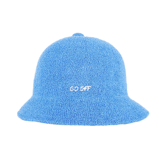 GO OFF LOGO BUCKET HAT (LIGHT BLUE）(SS22C004LB)