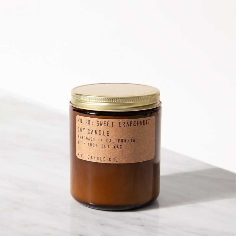 P.F Candle No.10 Sweet Grapefruit– 7.2 oz Soy Candle