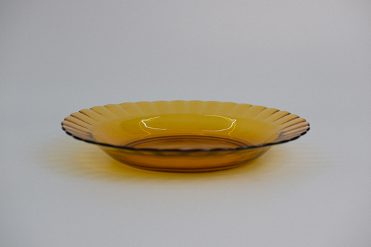 法國製 Duralex 琥珀湯盤 | Made in France Duralex Amber Calotte Soup Plate (23cm)