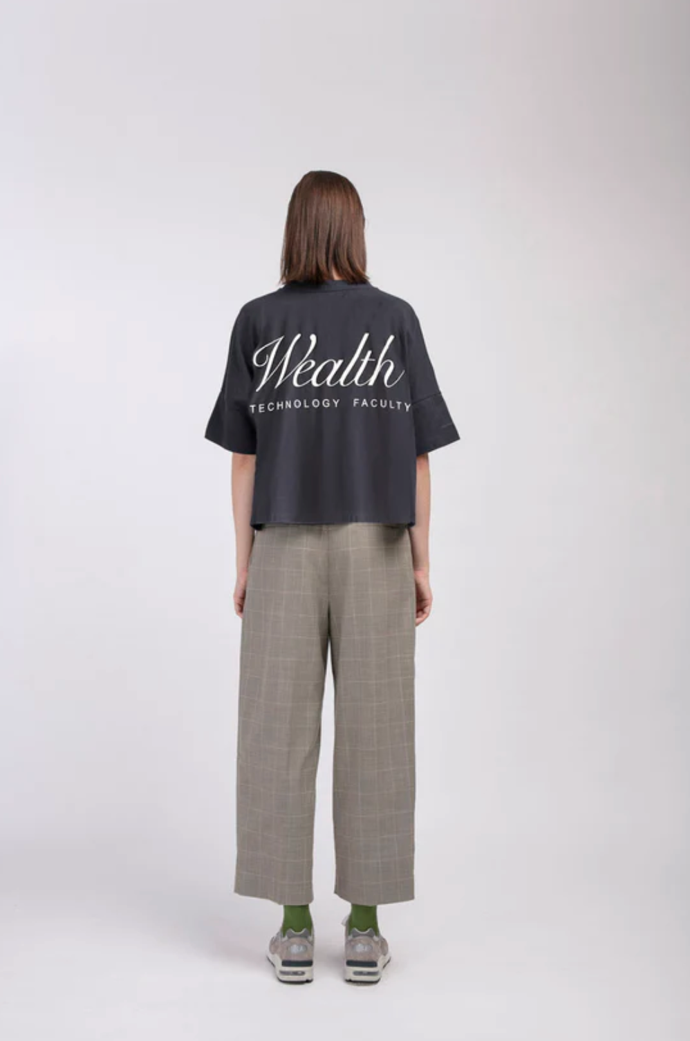 Matter Matters Wealth Short Tee (Charcoal)