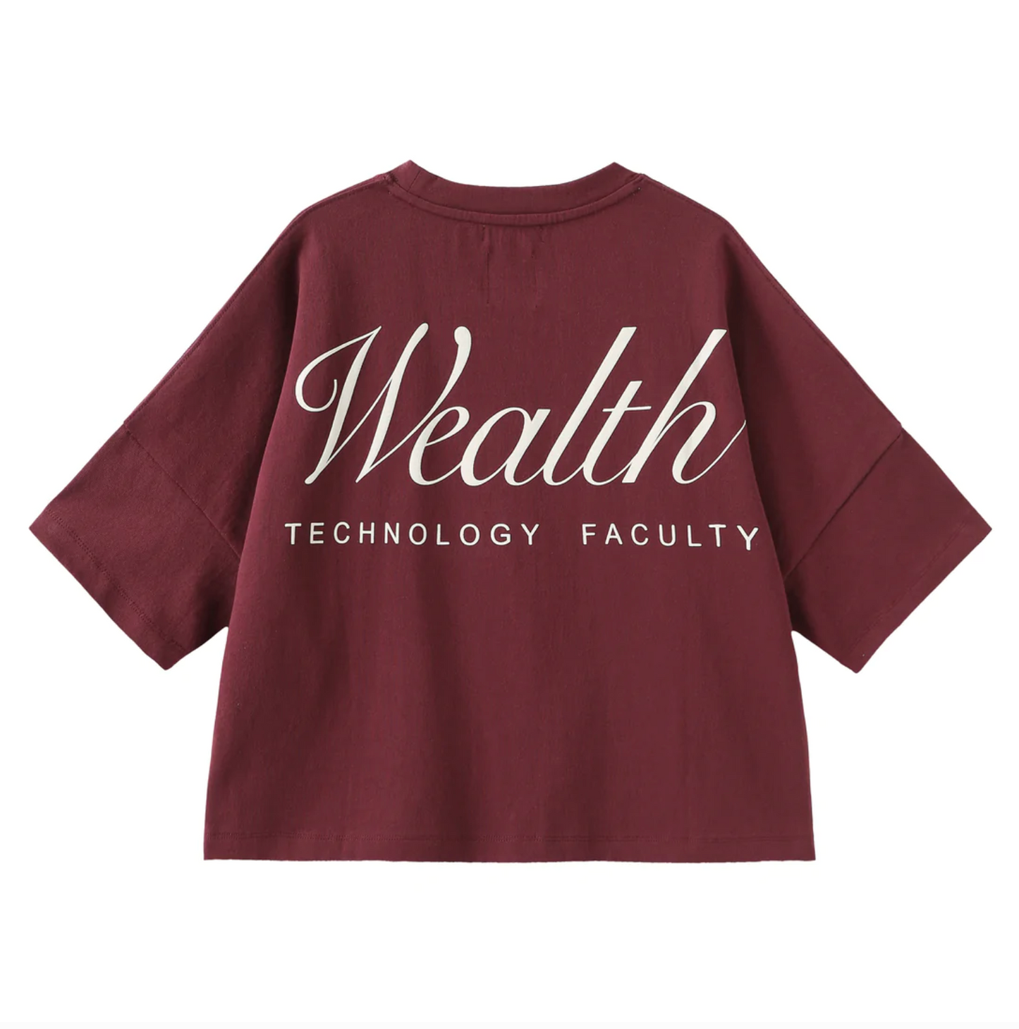 Matter Matters Wealth Short Tee (Wine)