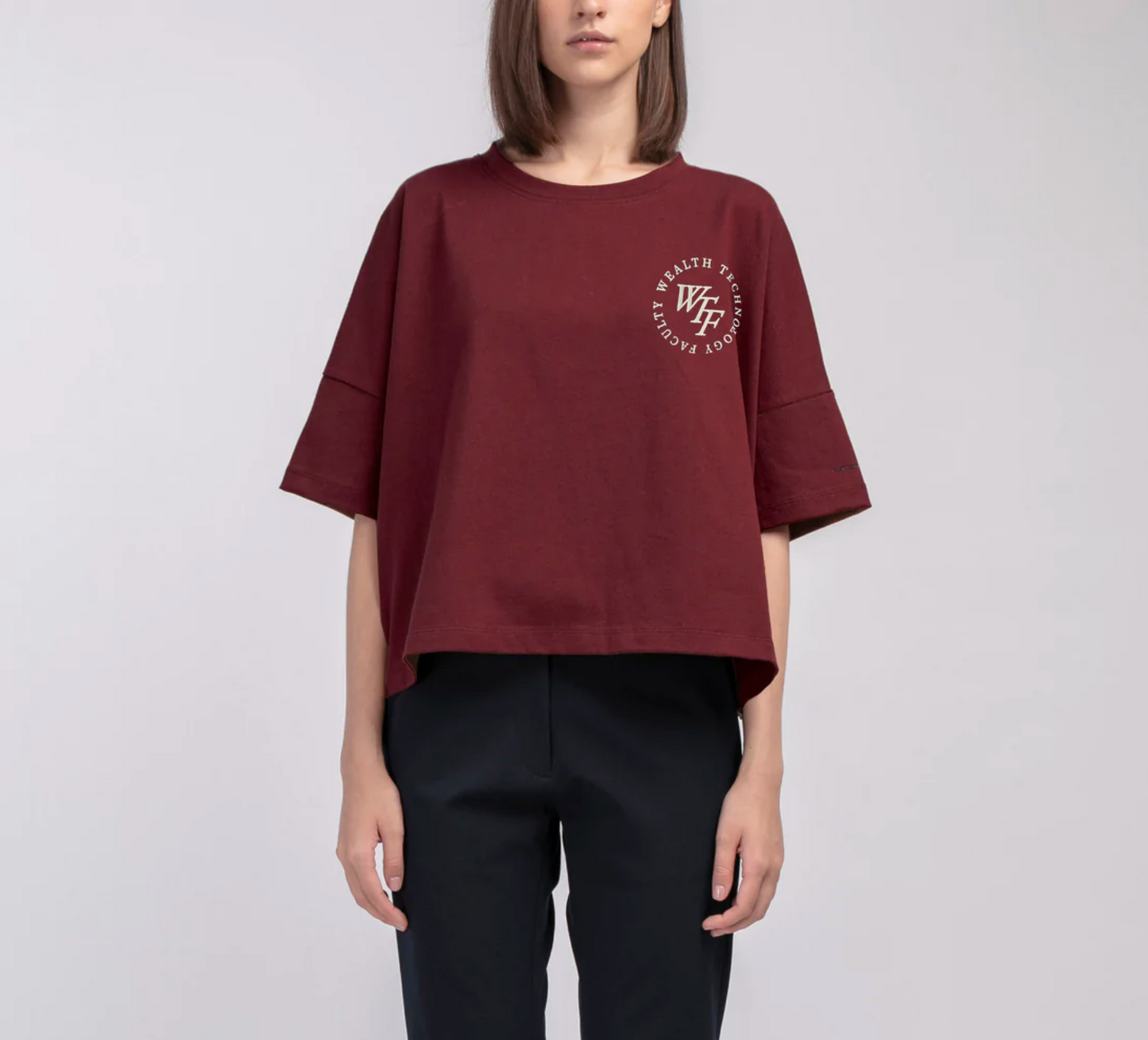 Matter Matters Wealth Short Tee (Wine)