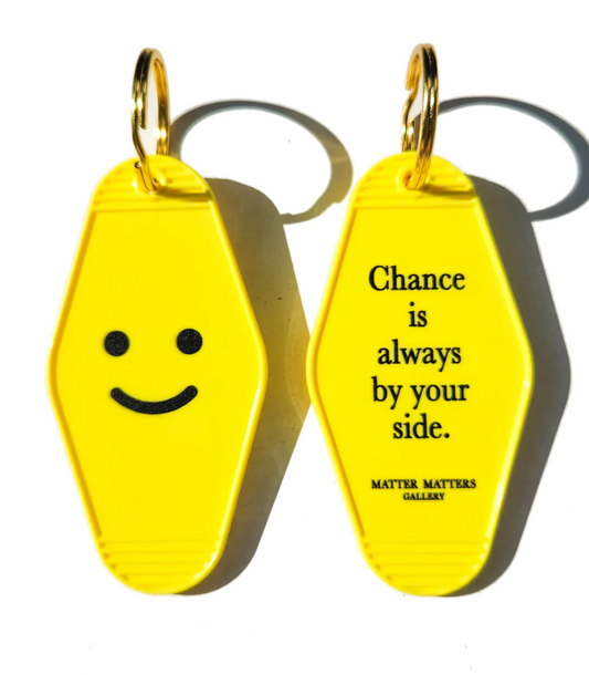 Matter Matters Keyring • Lemon • : )