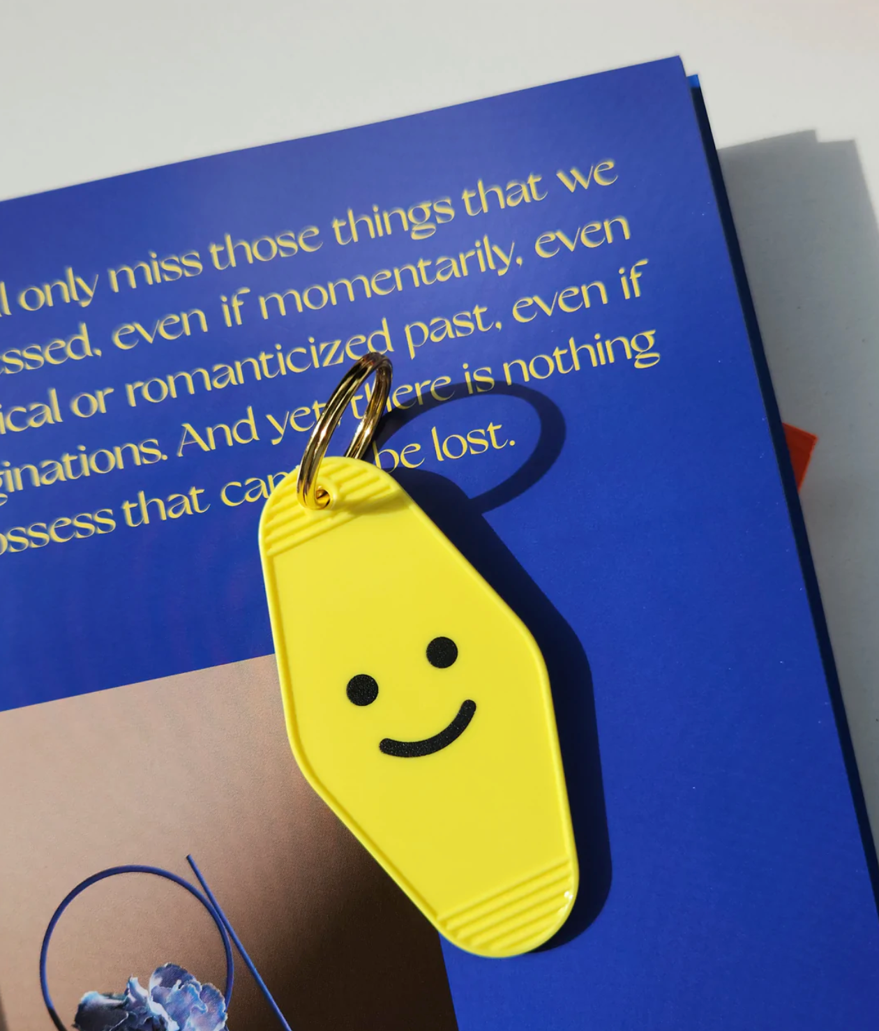 Matter Matters Keyring • Lemon • : )
