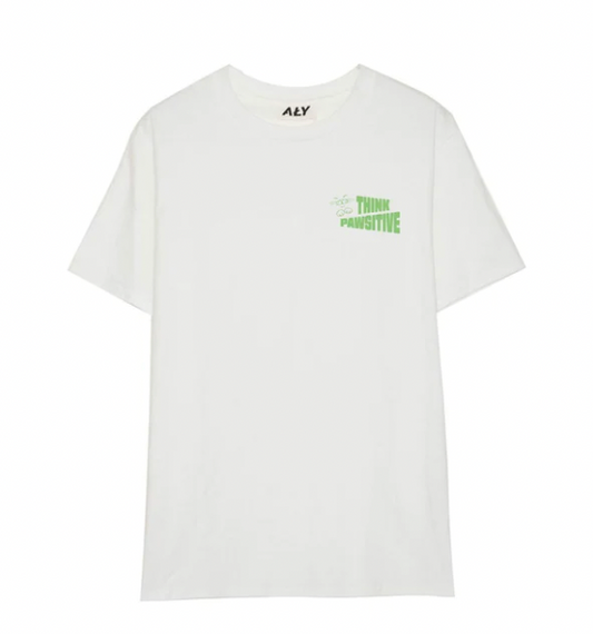 Aly Good Vibes - "Think Pawsitive" T-Shirt