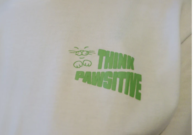 Aly Good Vibes - "Think Pawsitive" T-Shirt