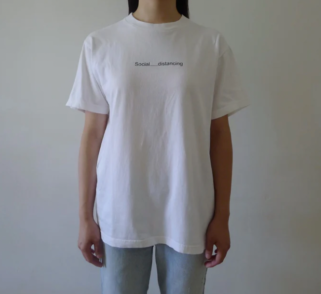 Aly Good Vibes - Social_Distancing Tee