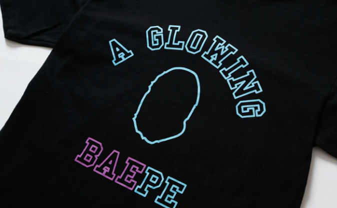 Aly Good Vibes - "A Glowing Baepe" T-Shirt (Black) (Kid Size)