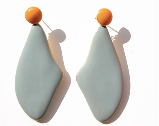 Matter Matter Lima Earrings • Pea Green