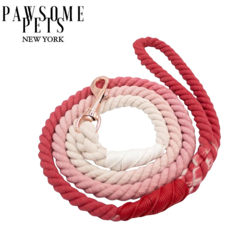 Pawsome Pets - Rope Leash (Water Lily)
