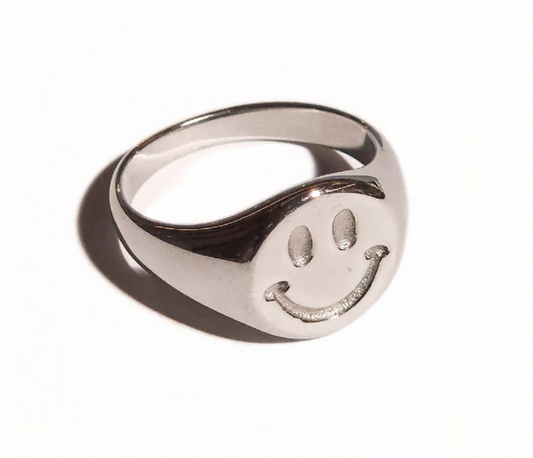 Matter Matters Happy Ring • Steel