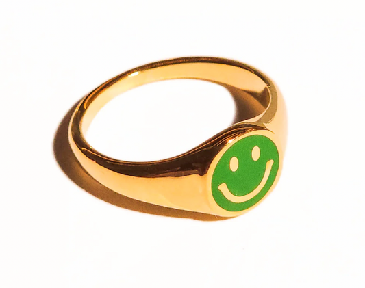 Matter Matters Happy Ring • Forest Green
