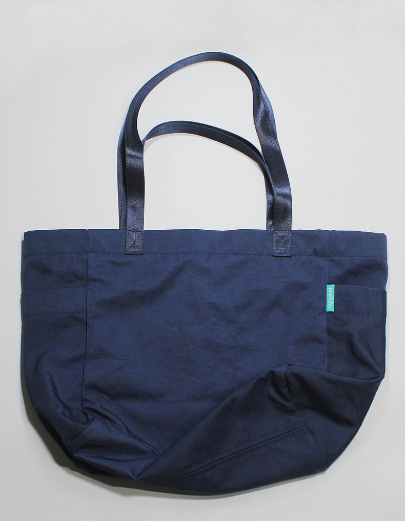 Informal Bag Yoo Zipper Tote Bag (Navy)