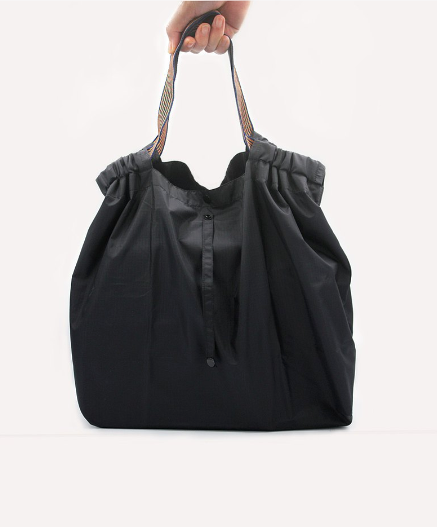Informal Bag Plain Checkout Bag (Black)