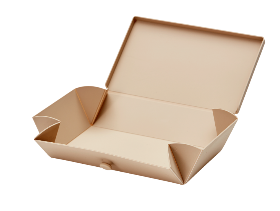 丹麥製 Uhmm 可重用食物盒 | Made in Denmark Uhmm No. 01 Mocca Box/Dark Grey Strap