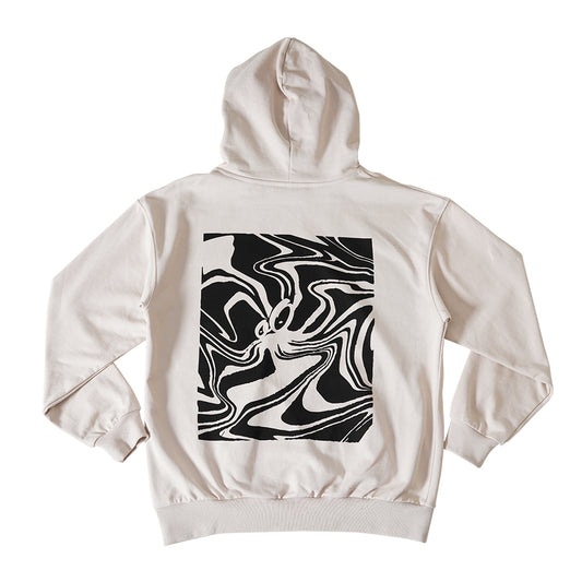 GO OFF TWIST RECORDS HOODIES (SAND)