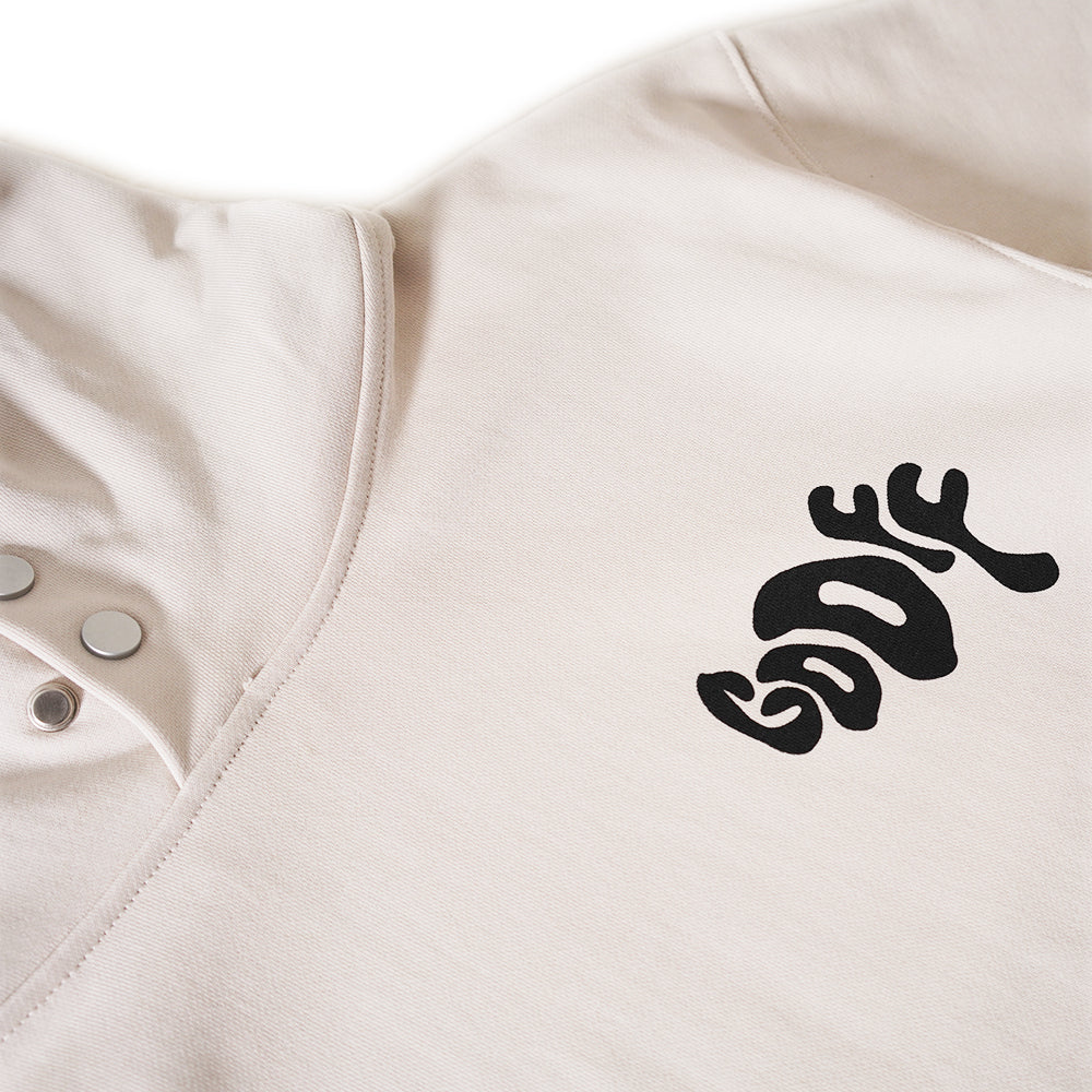 GO OFF TWIST RECORDS HOODIES (SAND)