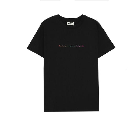 Aly Good Vibes - "Do What You Love" Tee (Black)