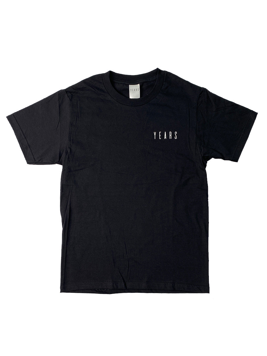 YEARS - "ENERGETIC POETIC ATHLETIC" Tee (Black)