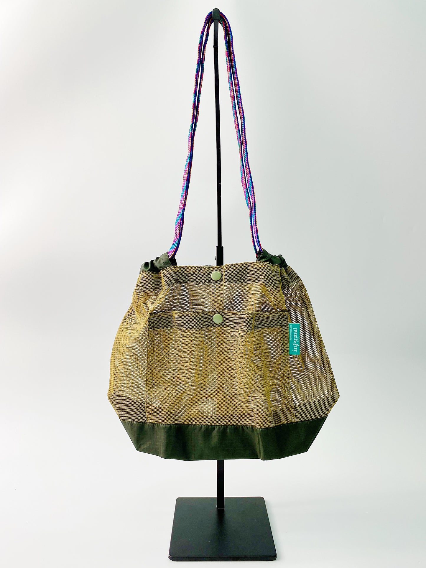 Informal Bag Mesh Checkout Bag Size S (Khaki)