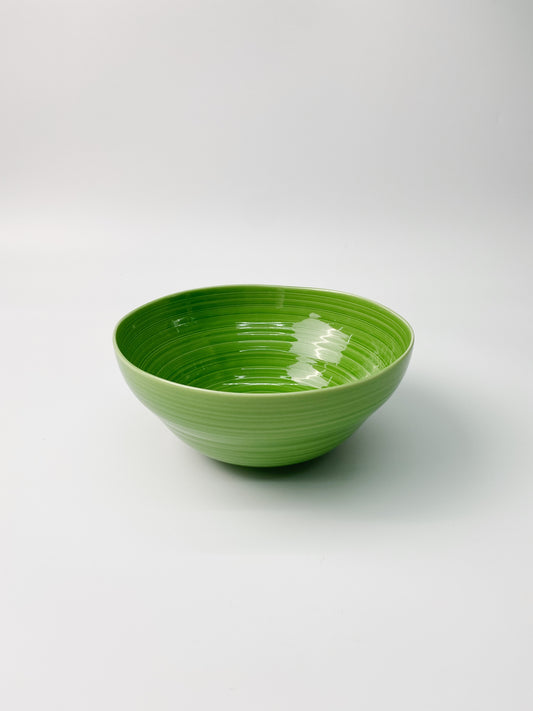 日本製美濃燒 綠色大湯碗 | Japanese Mino Ware Large Green Bowl