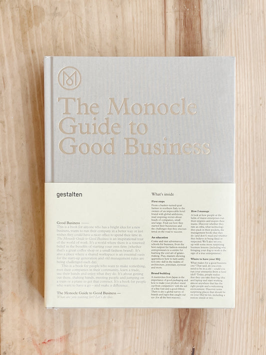 Tyler Brûlé - The Monocle Guide to Good Business