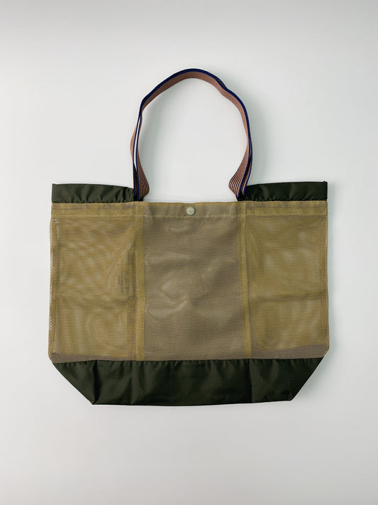 Informal Bag Mesh Checkout Bag Size M (Khaki)