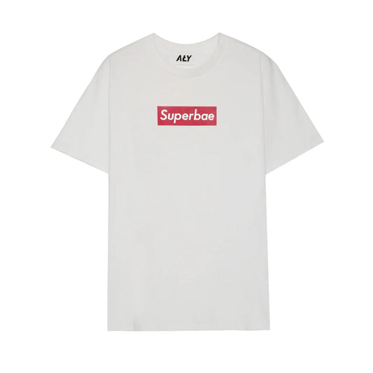 Aly Good Vibes - Superbae Tee (White)