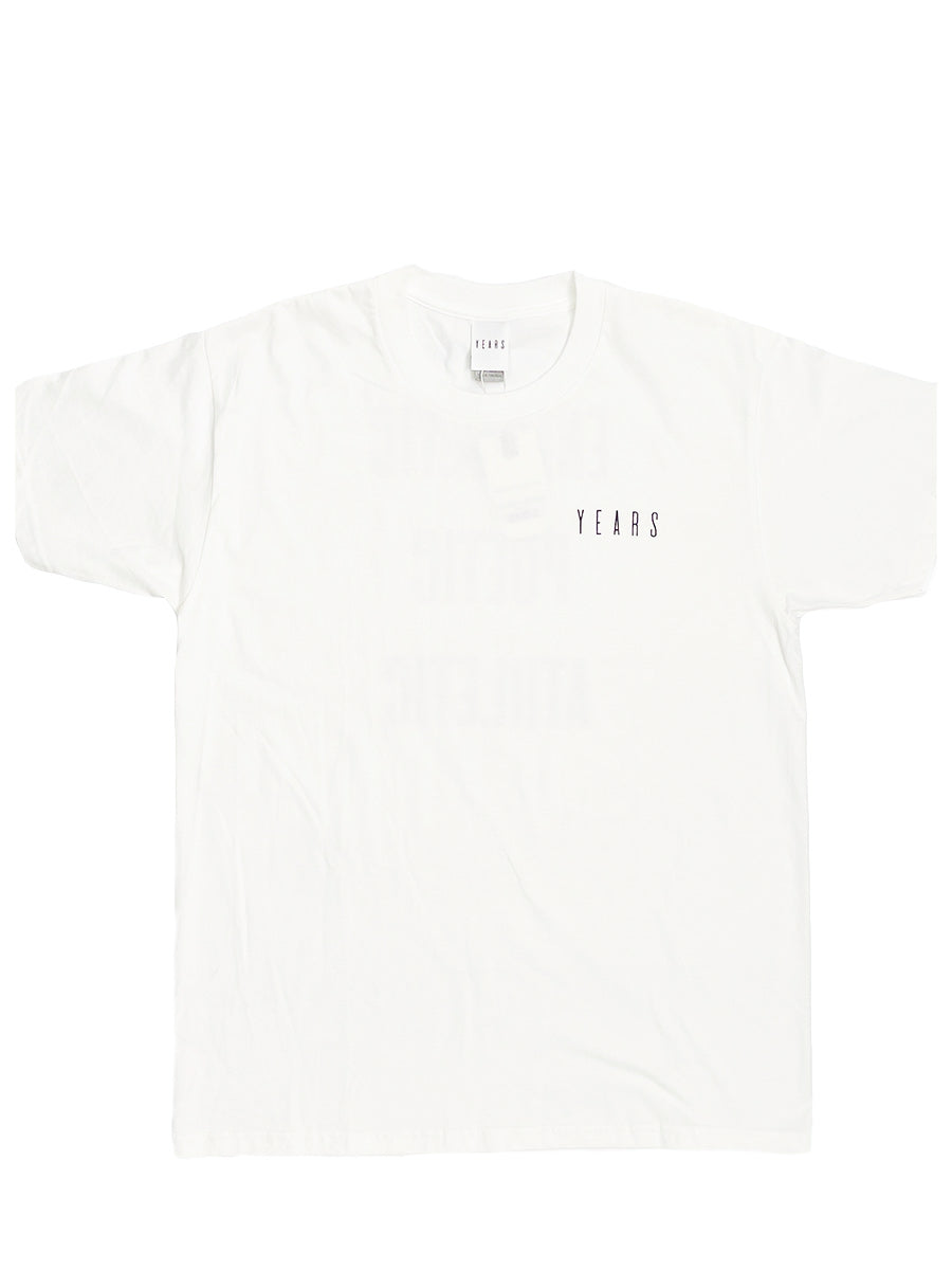 YEARS - "ENERGETIC POETIC ATHLETIC" Tee (White)